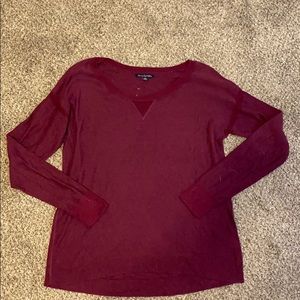 Raspberry Sweater